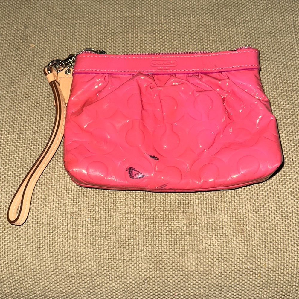 Coach wristlet